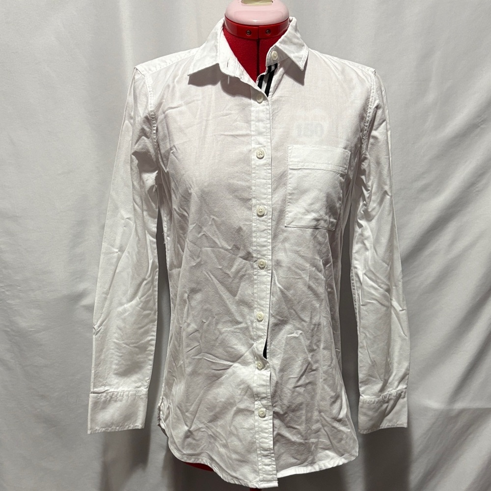 Joe Fresh White Button Down Shirt for Women. XS271